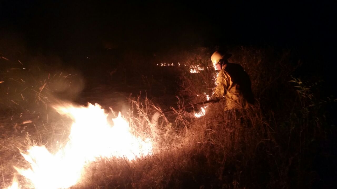 Voluntarios de la Seccional Meta y Organismos de socorro logran extinción de incendio forestal en la Macarena