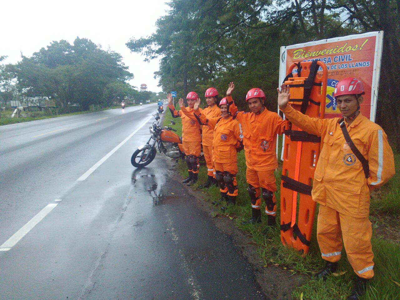 Defensa Civil Colombiana acompaña a los viajeros durante el Plan Éxodo y plan Retorno