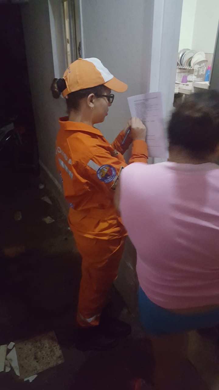 Defensa Civil Colombiana atiende emergencias por lluvias en el departamento de Antioquia