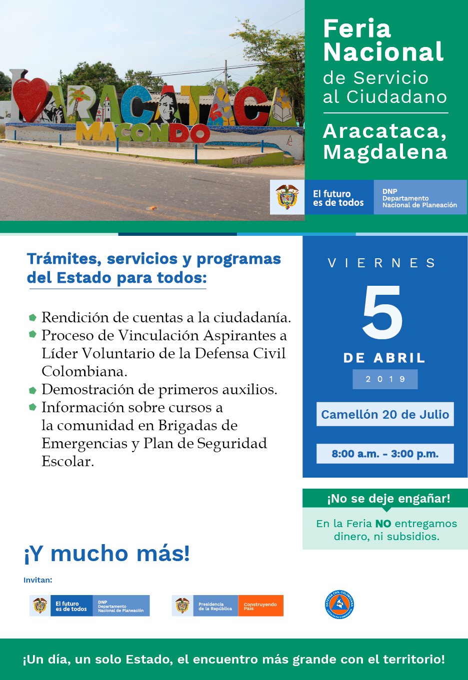 Feria Nacional de Servicio al Ciudadano.