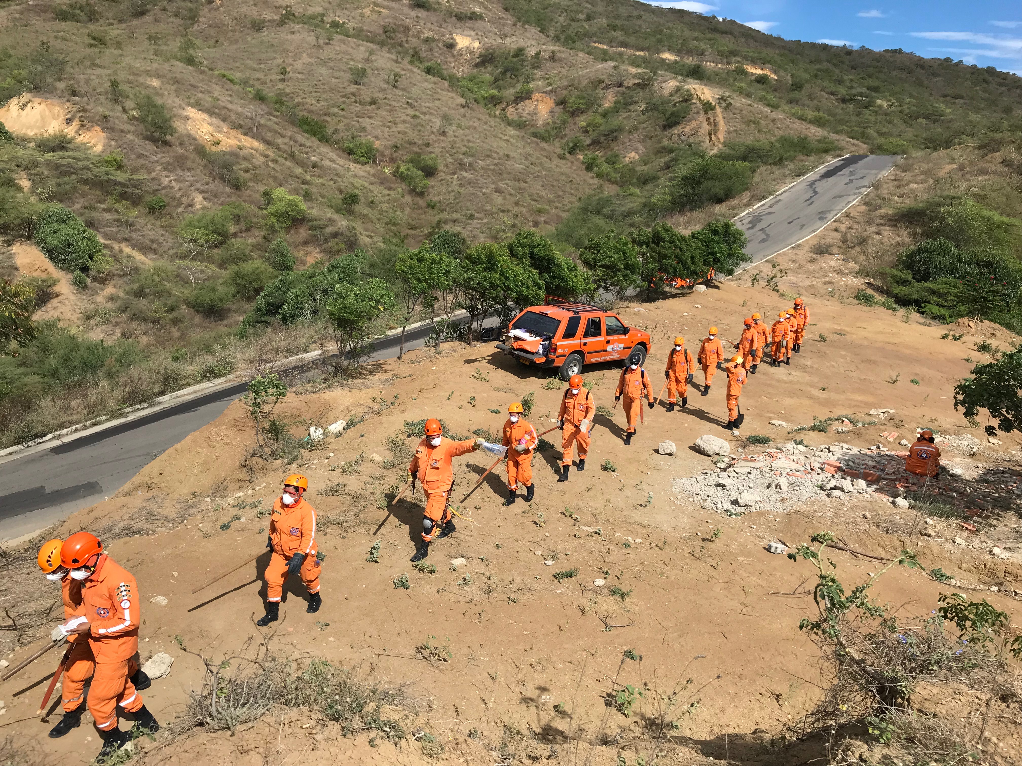 Defensa Civil gradúa brigadistas forestales en Norte de Santander