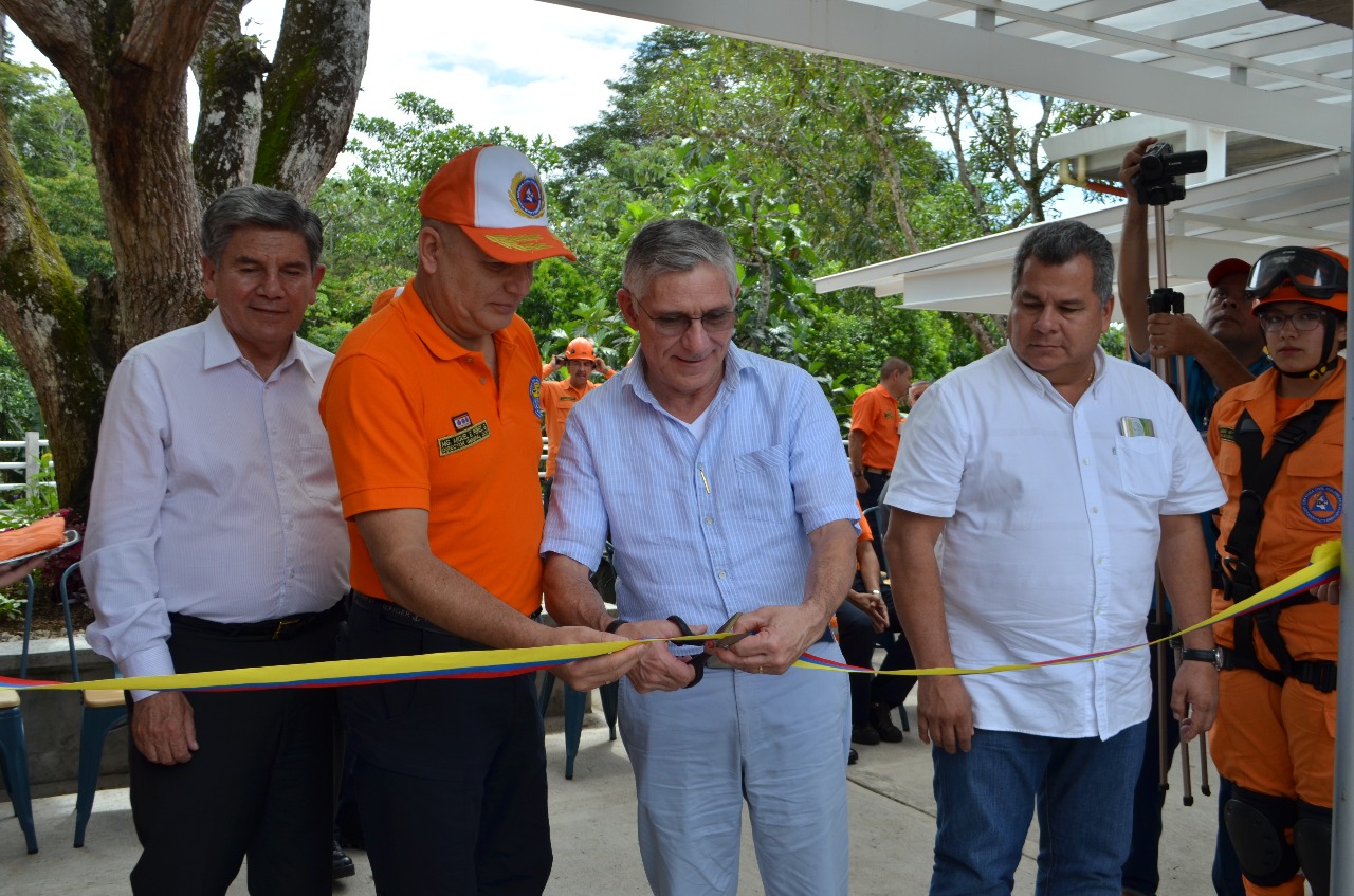 Defensa Civil Colombiana inaugura primera escuela ambiental en Latinoamérica