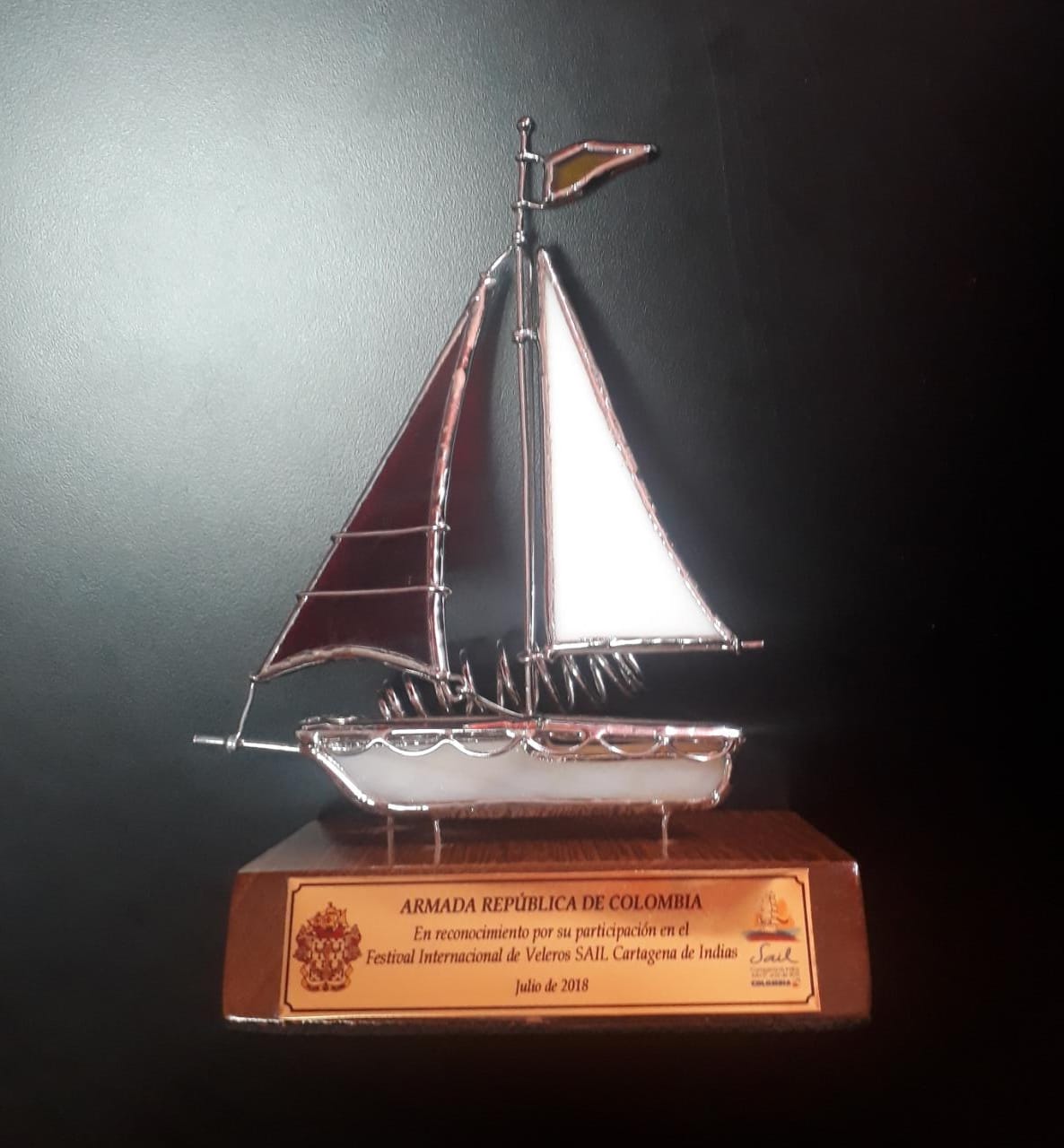 Defensa Civil Colombiana es reconocida en el Sail de Cartagena