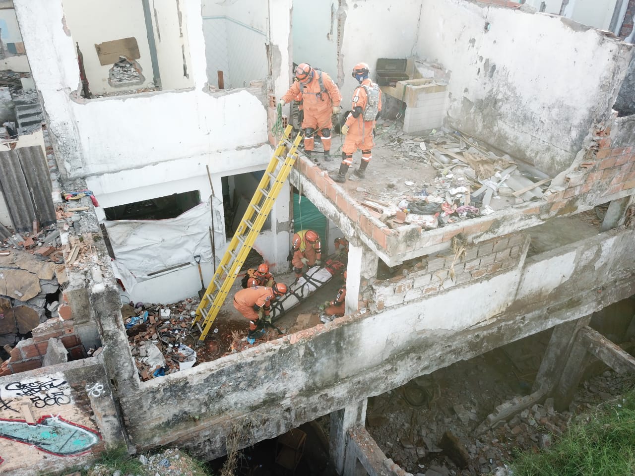 Grupo L - USAR Caldas participó en el primer ejercicio regional de Búsqueda y Rescate
