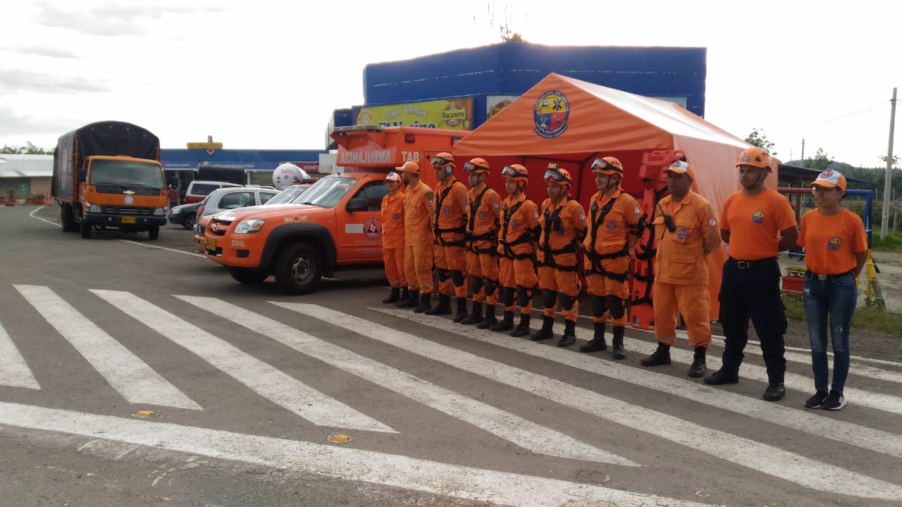 Defensa Civil Colombiana activa planes Éxodo y Retorno en carreteras de Colombia