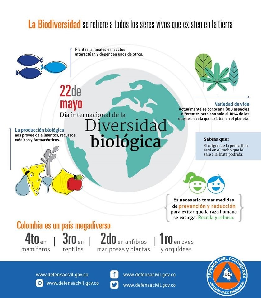 Día Mundial de Diversidad Biológica