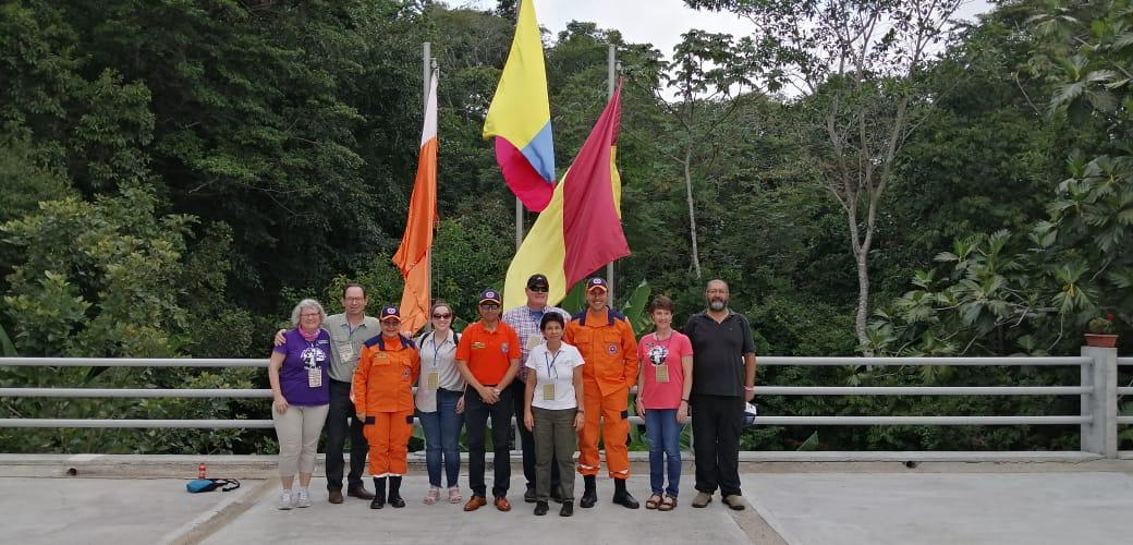 La Defensa Civil Colombiana participó en el V Bienal Nacional
