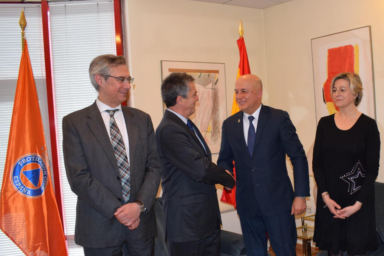 Director General DCC visita instalaciones de la Protección Civil de España